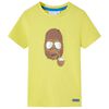 vidaXL Kindershirt met korte mouwen 92 geel