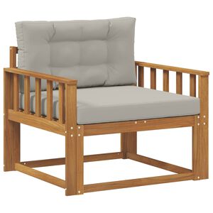 vidaXL Buiten Midden Sofa Naturel
