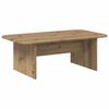vidaXL Salontafel Artisan Eiken 93 x 53 x 33 cm Bewerkt hout