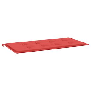 vidaXL Tuinbankkussen 100x50x3 cm oxford stof rood