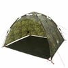 vidaXL Vis tent Snelle Vrijgave 4-persoons Lichte Camouflage