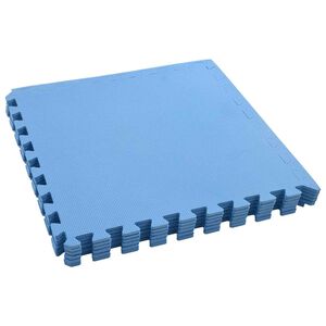 vidaXL Zwembad Grondmat 6 pcs Blauw 2,16 ㎡ EVA Schuim