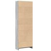 vidaXL Boekenkast 60x24x176 cm bewerkt hout grijs sonoma eikenkleurig