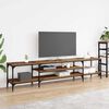 vidaXL TV-kast Oud Hout 201 x 35 x 45 cm Gemonteerd hout en ijzer