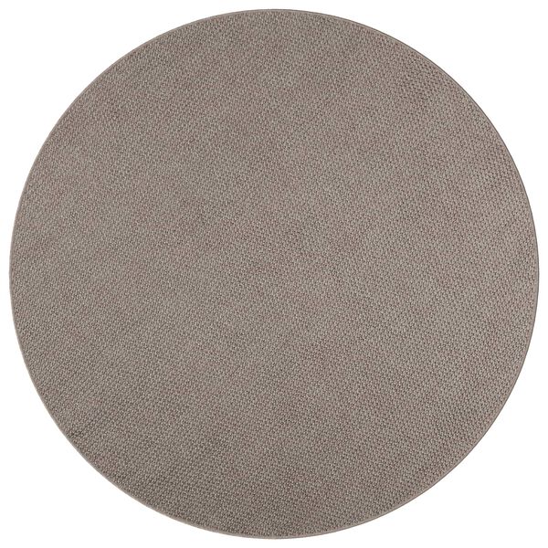 vidaXL Vloerkleden Rond LUGO Taupe &Oslash; 160 CM Polyester