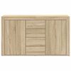 vidaXL Dressoir met lade Sonoma Eiken 120 x 36 x 69 cm Bewerkt hout