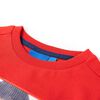 Kindershirt met lange mouwen 92 rood