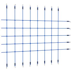 vidaXL Klimnet 200x150 cm blauw