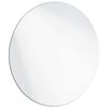 vidaXL Wandspiegel Rond &Oslash; 60 cm gehard glas