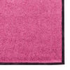 vidaXL Deurmat Anders Roze en Zwart 120 x 250 cm Polyamide en PVC