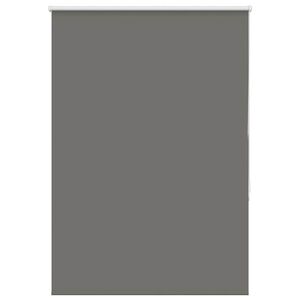 vidaXL Rolgordijn verduisterend 110x175 cm stofbreedte 105,7 cm grijs