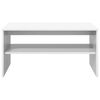 vidaXL Salontafel Wit 80 x 50 x 40 cm Bewerkt hout