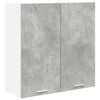 vidaXL Hangkast Beton Grijs 80 x 31 x 80 cm Bewerkt hout
