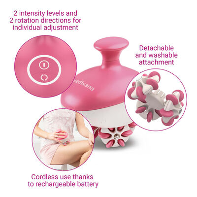 Medisana Massageapparaat anti-cellulitis AC 900 roze en wit