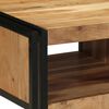 vidaXL Salontafel 50x50x38 cm massief acaciahout