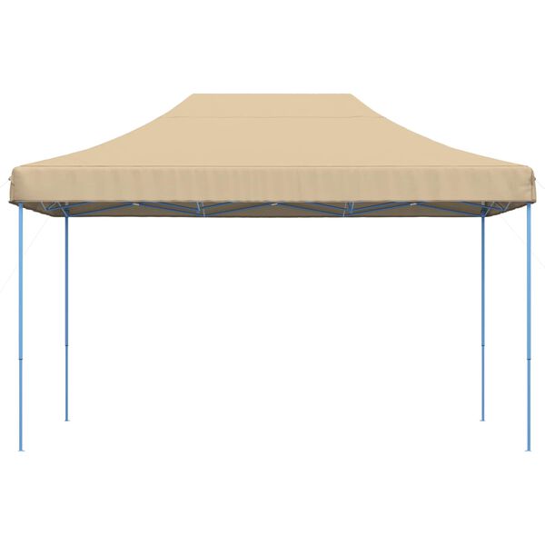 vidaXL Partytent inklapbaar pop-up 440x292x315 cm beige