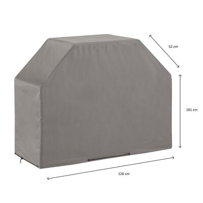Madison Barbecuehoes 126x52x101 cm grijs