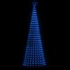 vidaXL LED-kerstboom 688 LEDs 300 cm blauw