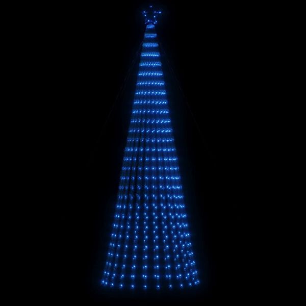 vidaXL LED-kerstboom 688 LEDs 300 cm blauw