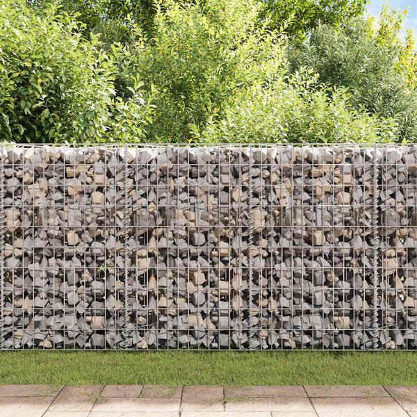vidaXL Gabion mand 120x30x100 cm gegalvaniseerd staal