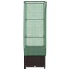vidaXL Plantenbak verhoogd met kashoes 40x40x139 cm rattanlook