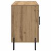 vidaXL Dressoir 100x36x60 cm bewerkt hout artisanaal eikenkleurig