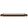 vidaXL Bedframe zonder matras bewerkt hout bruin eikenkleur 120x190 cm