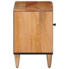 vidaXL TV-kast met opslag Naturel 80 x 31,5 x 46 cm Massief Mango Hout