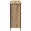 vidaXL Dressoir Artisan Eiken 100 x 33 x 75 cm Bewerkt hout