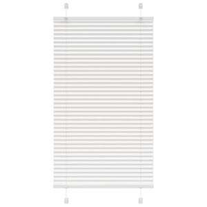 vidaXL Pliss&eacute; rolgordijn 80x150 cm stofbreedte 79,4 cm polyester wit