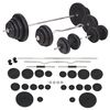 vidaXL Halterset 120 kg