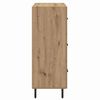 vidaXL Dressoir met lade Artisan Eiken 69,5 x 34 x 90 cm