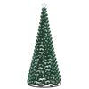 vidaXL Led-tinselkerstboom met voet EKENAS 250 cm 370 LED's Koel wit