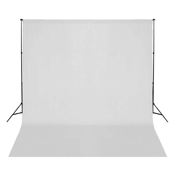 vidaXL Fotostudioset met verlichtingsset, achtergrond en reflector