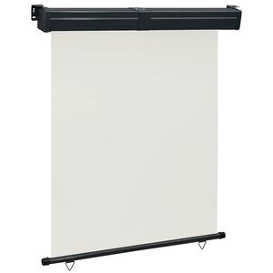 vidaXL Balkonscherm 145x250 cm cr&egrave;mekleurig