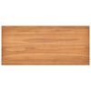 vidaXL Bureau 100x45x75 cm massief teakhout