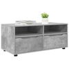 vidaXL TV-kast met lade Beton Grijs 100 x 48 x 43 cm Bewerkt hout