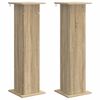 vidaXL Plantenstandaard 2 pcs Sonoma Eiken 30,5 x 30 x 100,5 cm