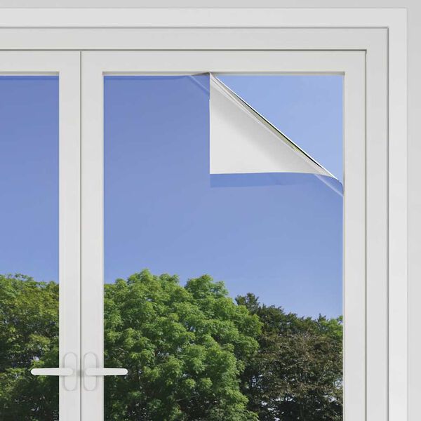 vidaXL Zonnefolies 5 st statisch reflecterend PVC zilverkleurig