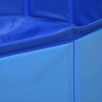 vidaXL Hondenzwembad inklapbaar 120x30 cm PVC blauw