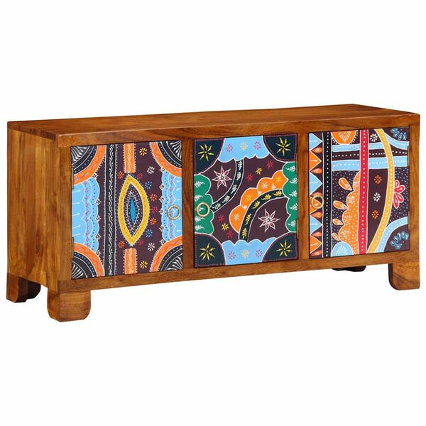 vidaXL Schoenenbank Honingbruin 100 x 35 x 45 cm Massief acaciahout