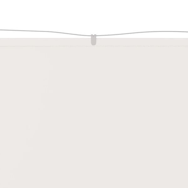vidaXL Luifel verticaal 60x600 cm oxford stof wit