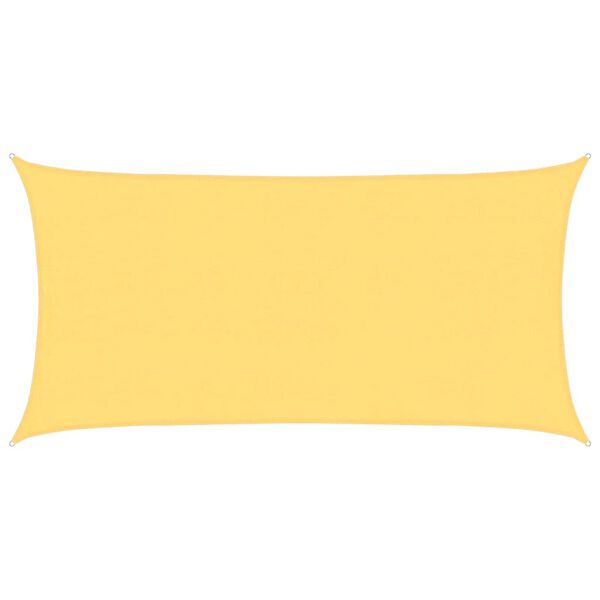 vidaXL Zonnezeil 160 g/m&sup2; 4x7 m HDPE beige