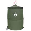 vidaXL Pop-up Toilet Tent met Hangende Touw Groen 97 x 126 cm