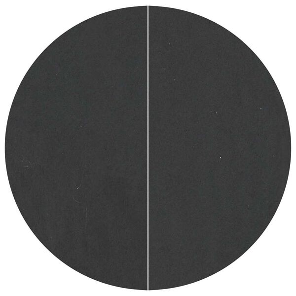 vidaXL Zwembad Grondzeil Zwart Ø 244 cm Polyester geotextiel