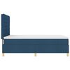 vidaXL Boxspringbed met matras met hoofdeinde Blauw 160 x 200 cm Stof