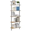 vidaXL Boekenkast Artisan Eiken 60 x 24 x 168 cm Bewerkt hout