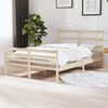 vidaXL Bedframe massief grenenhout 120x190 cm