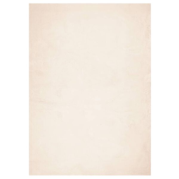 vidaXL Vloerkleed HUARTE laagpolig zacht wasbaar 160x230 cm beige