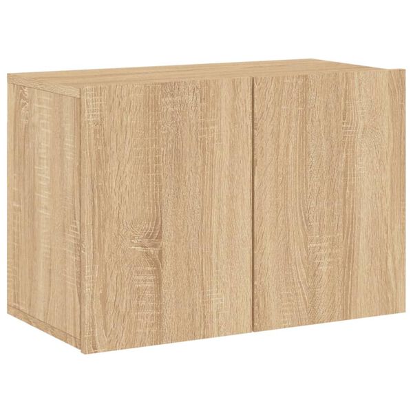 vidaXL Tv-meubel wandgemonteerd 60x30x41 cm sonoma eikenkleurig